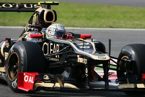 Гран При Италии. Lotus после практики