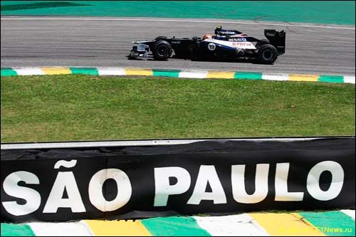 Гран При Бразилии. Williams после практики