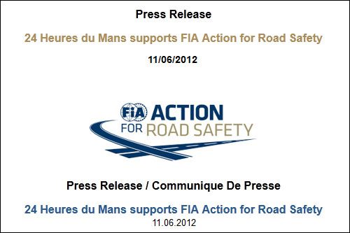 Участники «24 часов Ле-Мана» поддержат инициативу FIA