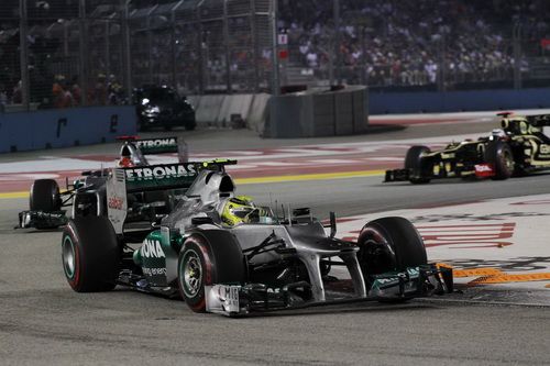 Гран При Сингапура. Mercedes после гонки