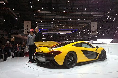 McLaren представила в Женеве суперкар P1