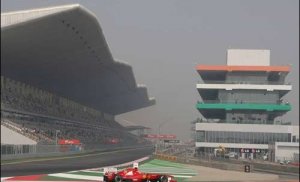 FIA расширила зону DRS на индийской трассе
